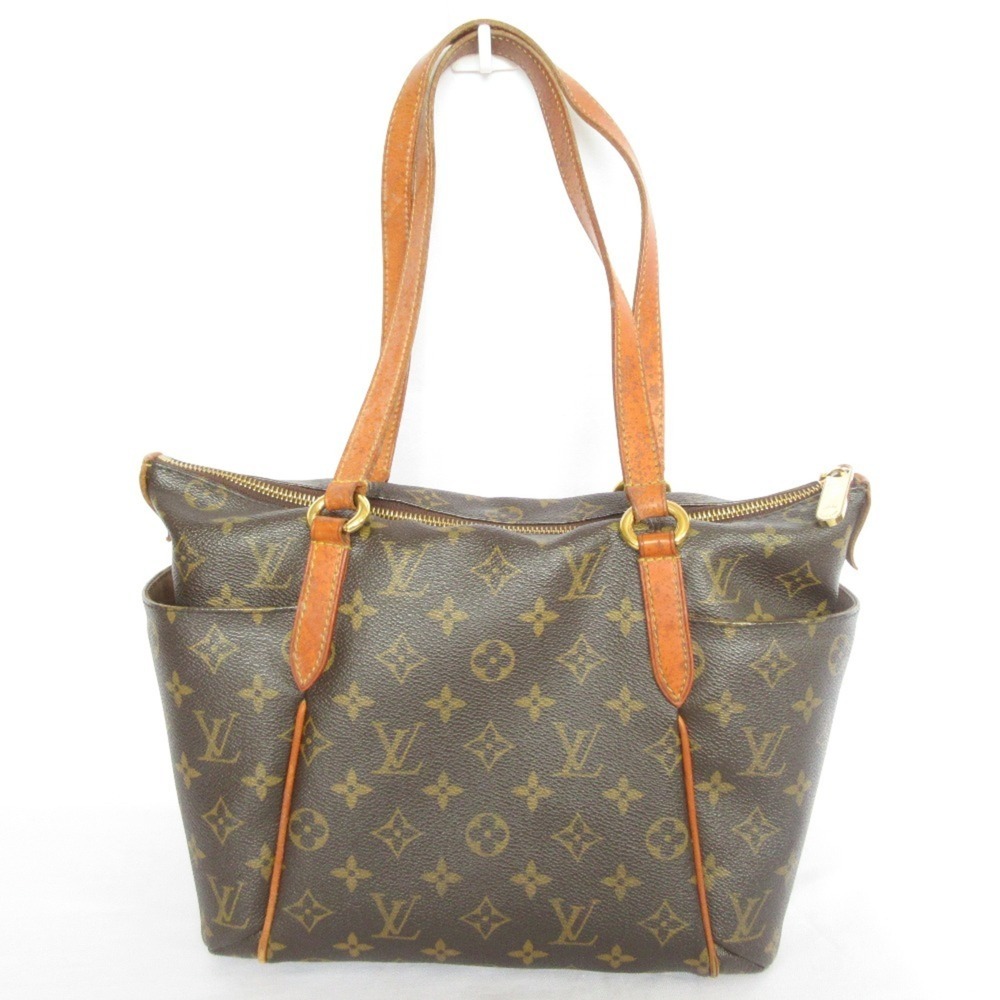 LOUIS VUITTON Brown Monogram Tote Bag